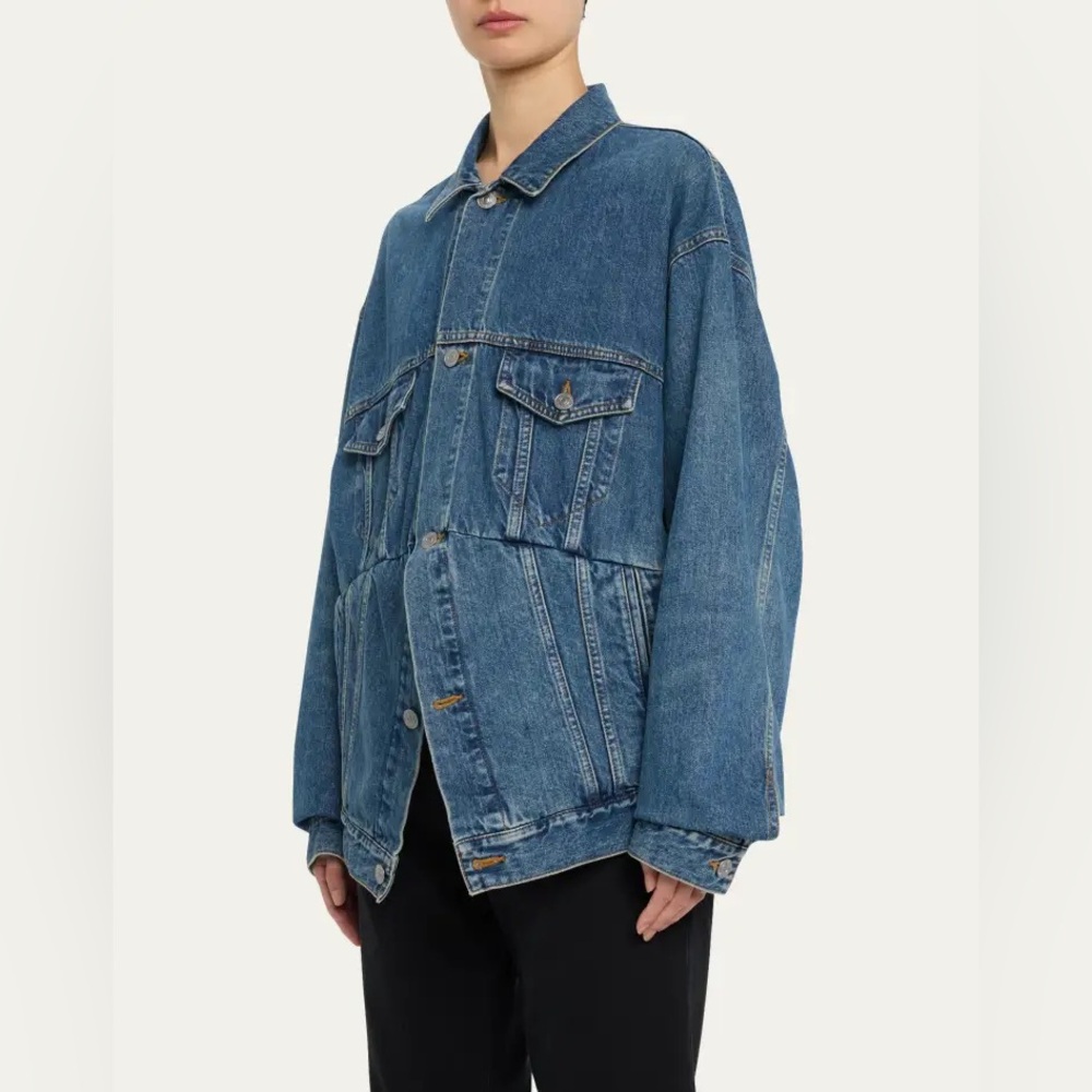 Balenciaga Swing Denim Jacket